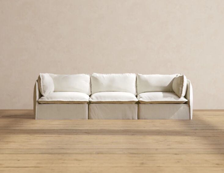 the anabei washable three seater sofa in eggshell is a good lookalike, currentl 21