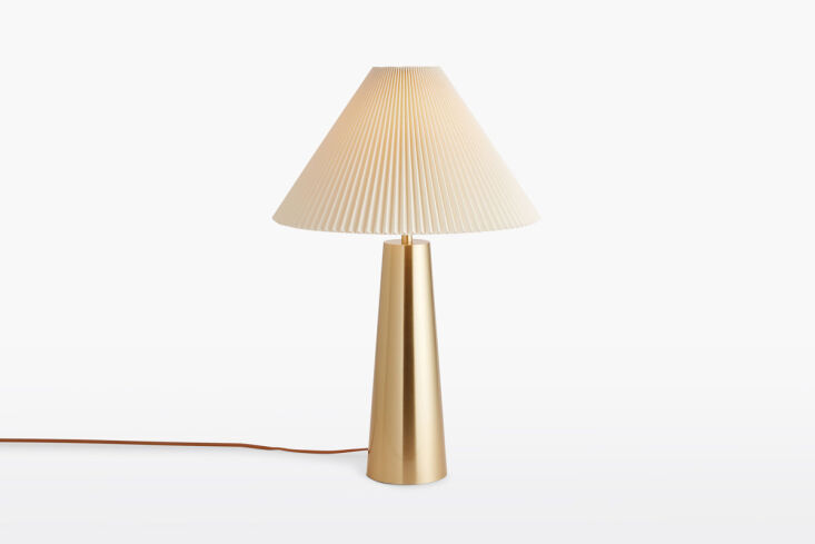 the barden taper table lamp is \$369 from rejuvenation. 26