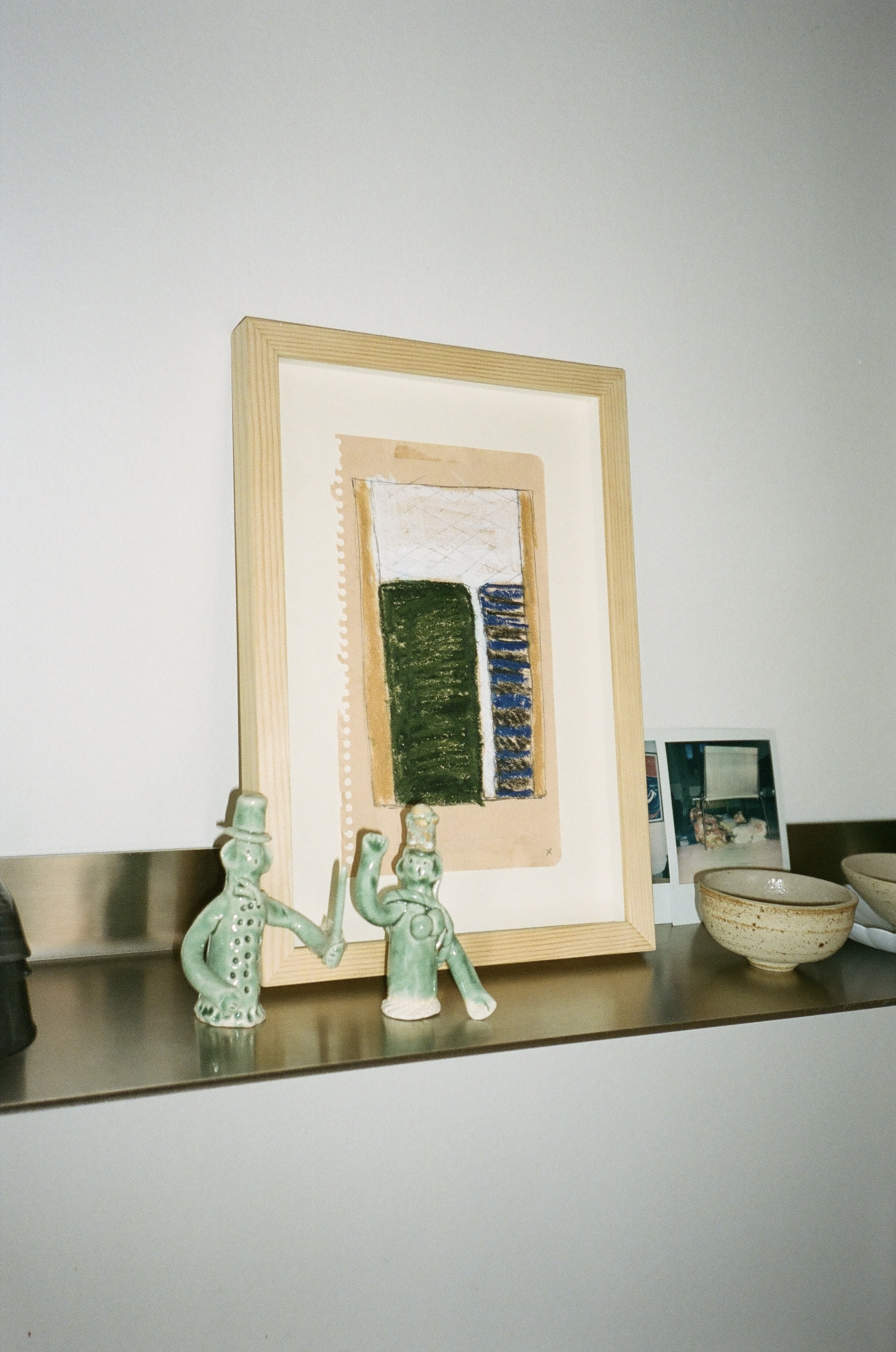 the shelf is by holsa, a new danish firm specializing in stainless steel furnit 26