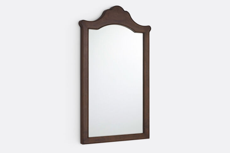 the lucielle wood frame mirror is currently on sale for \$509 from rejuvenation. 27