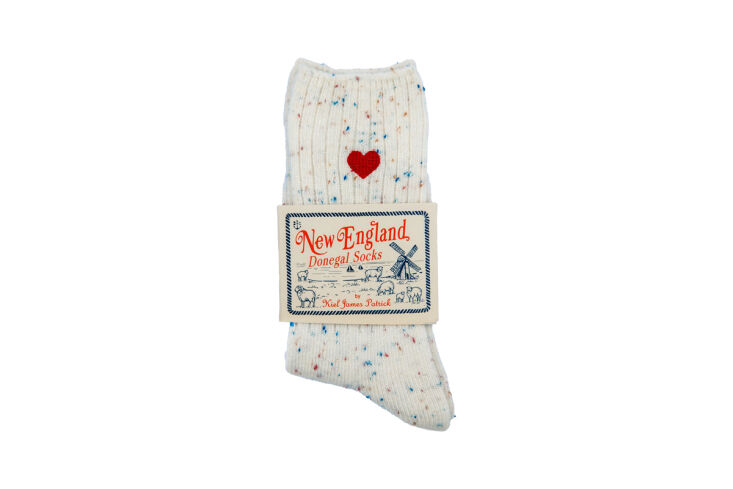 my love language is having warm feet. for the homebody valentine, cream heart d 20