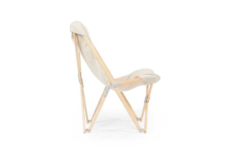 the vintage canvas and wood tripolina chairs were handed down, but they&#8\ 22