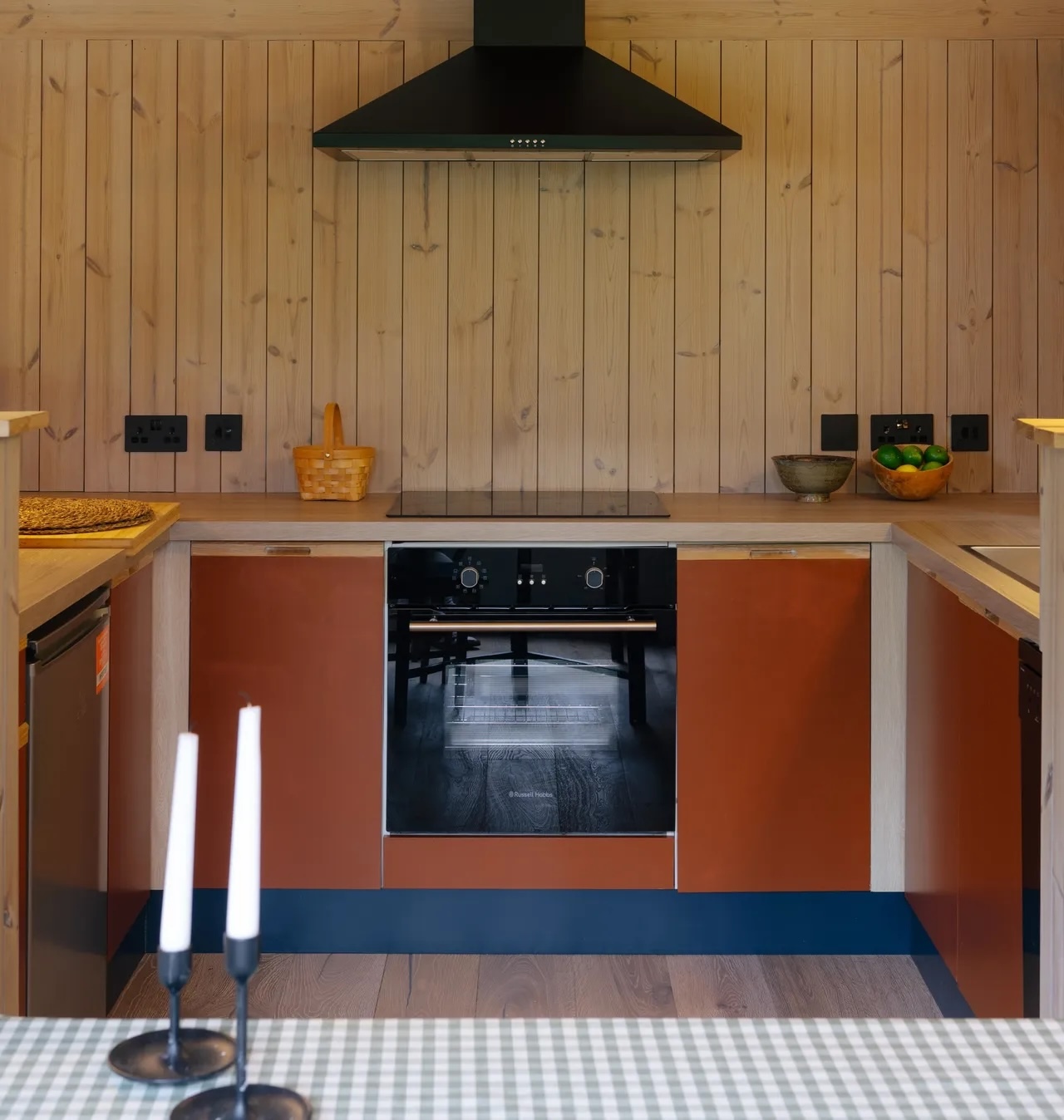 the kitchen cabinets were upgraded with paint. claire also introduced thermowoo 31