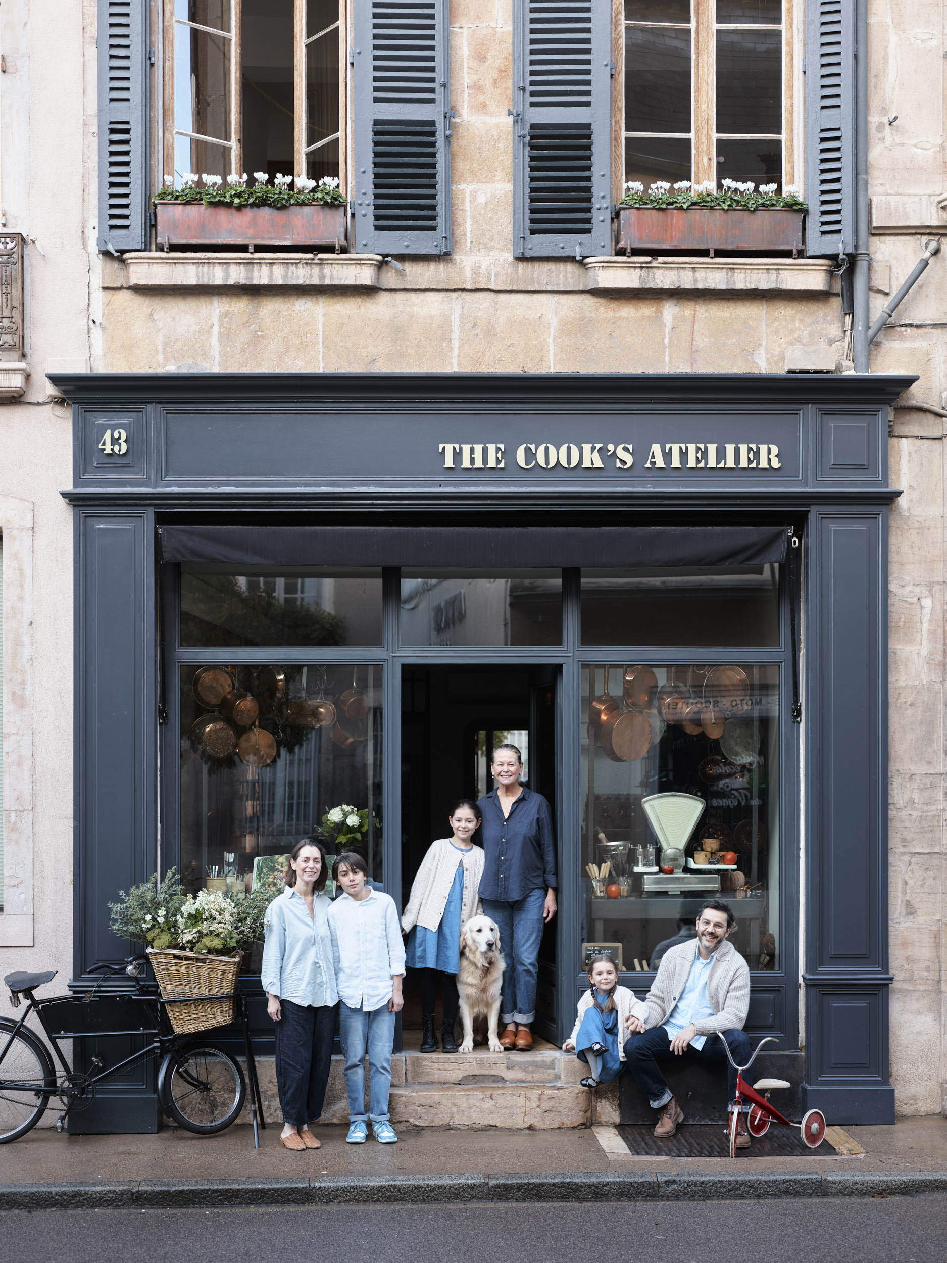 all in the family—marjorie and kendall at their cooking school and emporium i 17