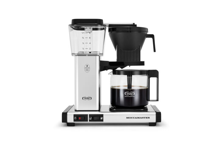 the moccamaster by technivorm kbgv select \10 cup coffee maker \2\20;per 22