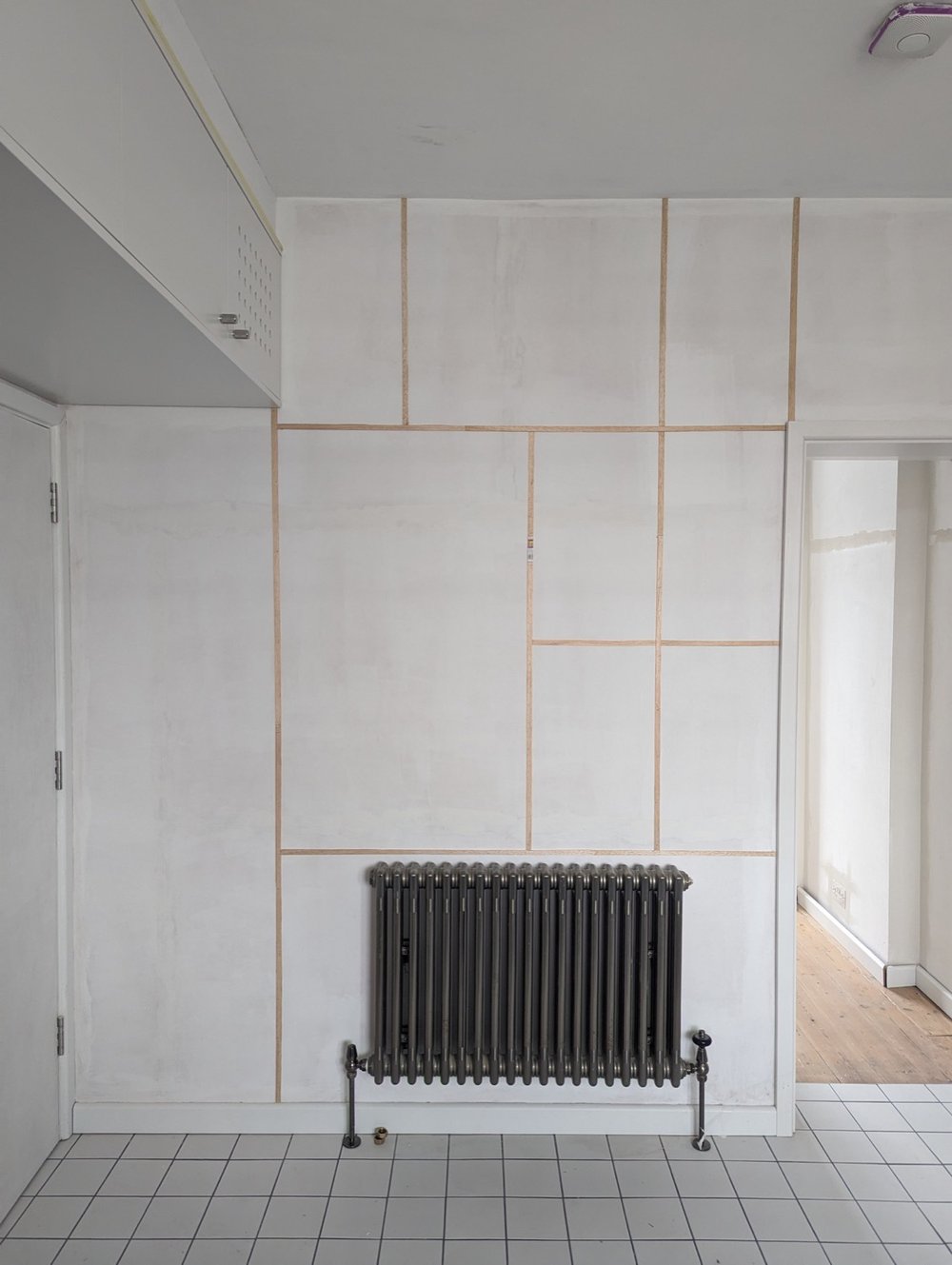 josh used balsa wood from an art supply store to create a template for the mond 27