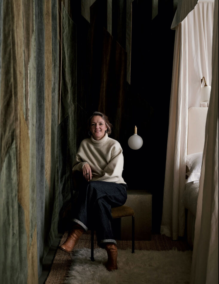 lucy in the redone mission hall, now nest design hq. 31