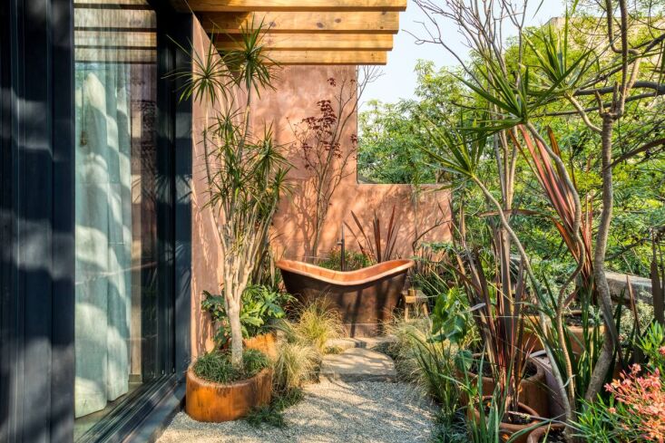 for a soak under the palms. 25