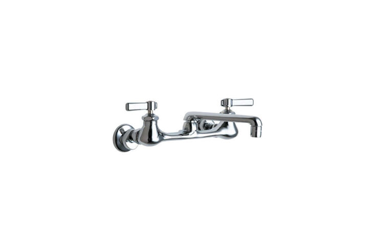 the chicago faucets wall mounted kitchen sink faucet is \$\176.0\1 at the chica 23