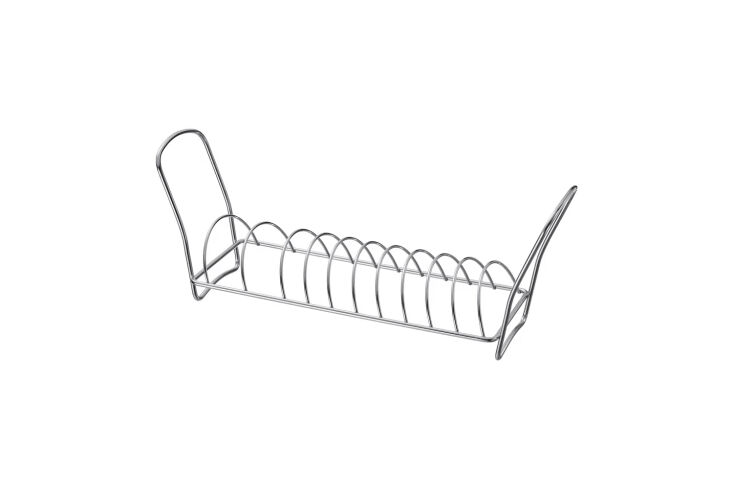 the simple ikea välvårdad dish drying rack is \$8.99. 31