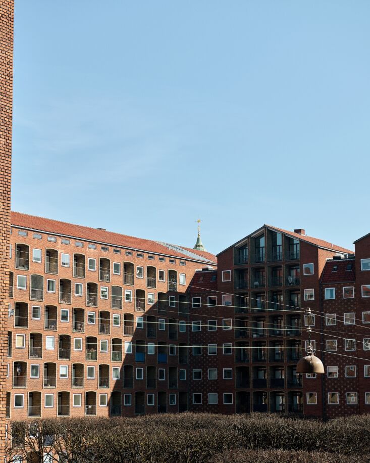 a wide view of kay fisker\2\17;s historic architecture. 33