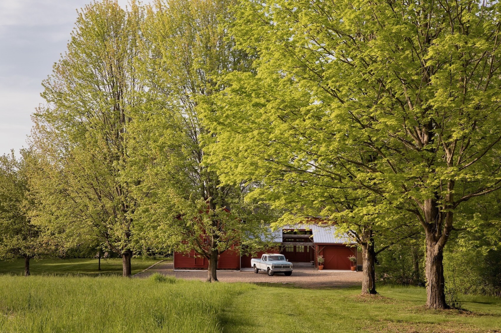 the couple\2\17;s \1974 ford pickup travels with them to each upstate pr 41