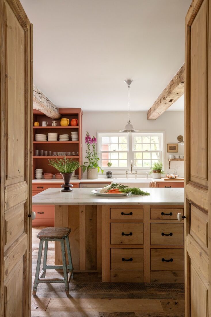 the \16 antique doors throughout are english pine acquired from parker doyle of 22