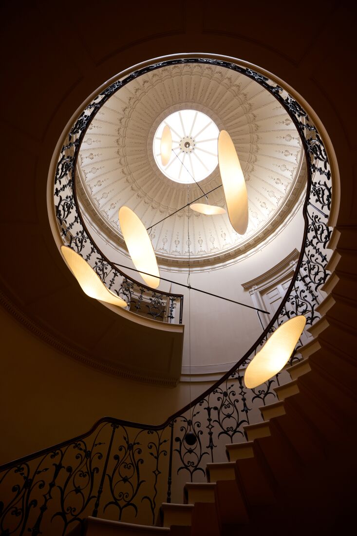 never underestimate the effect of a bespoke lighting feature. french designer c 22