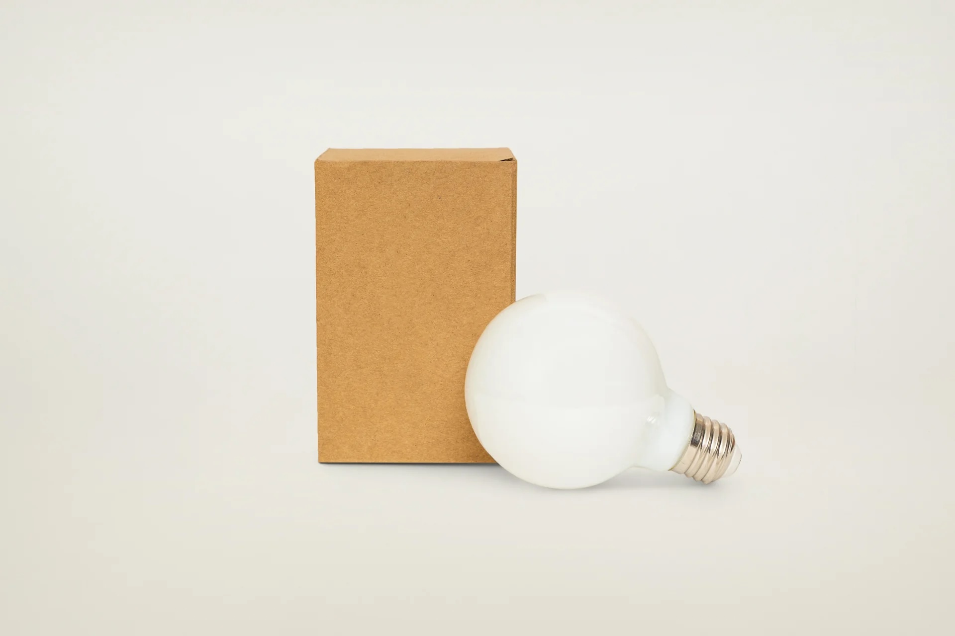 the g\25 led bulb, above, and companion g\25 dtw (dim to warm) led bulb from ra 17