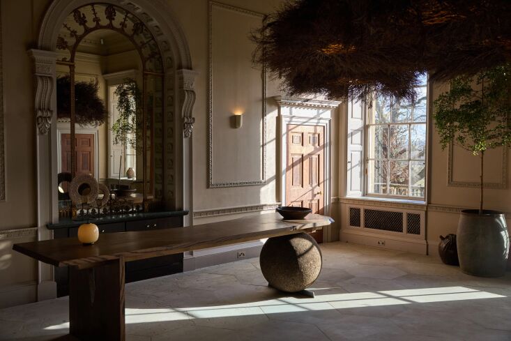 the main lobby is where the storytelling begins. pushing open the door to dento 18