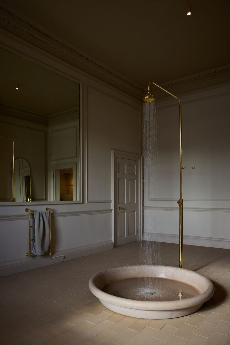 nothing more is needed than a simple, elegant rain shower. the bespoke concrete 25