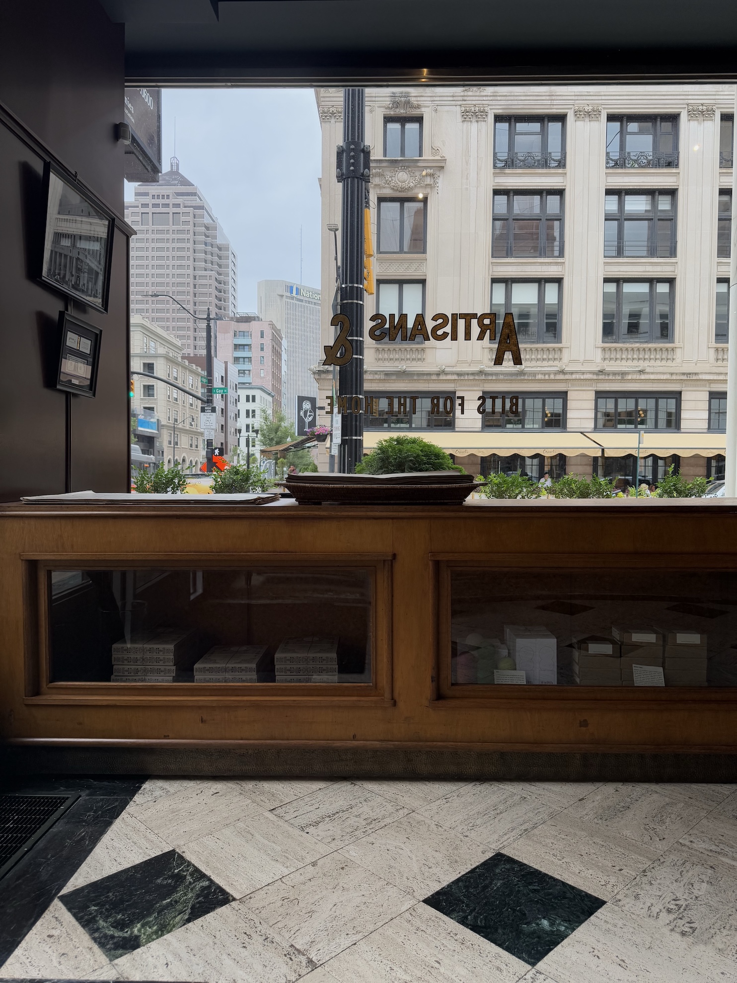 brooks reports that after leasing the space, they spent the first month and a h 25