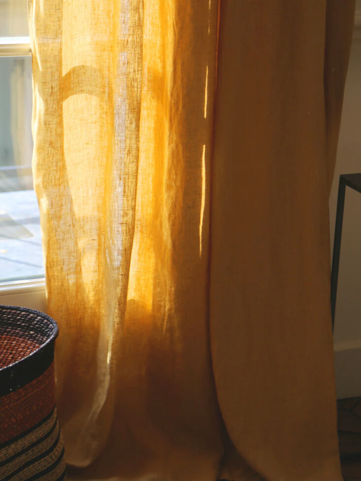 the caravane curtain comes in a range of colors, including this more saturated 26