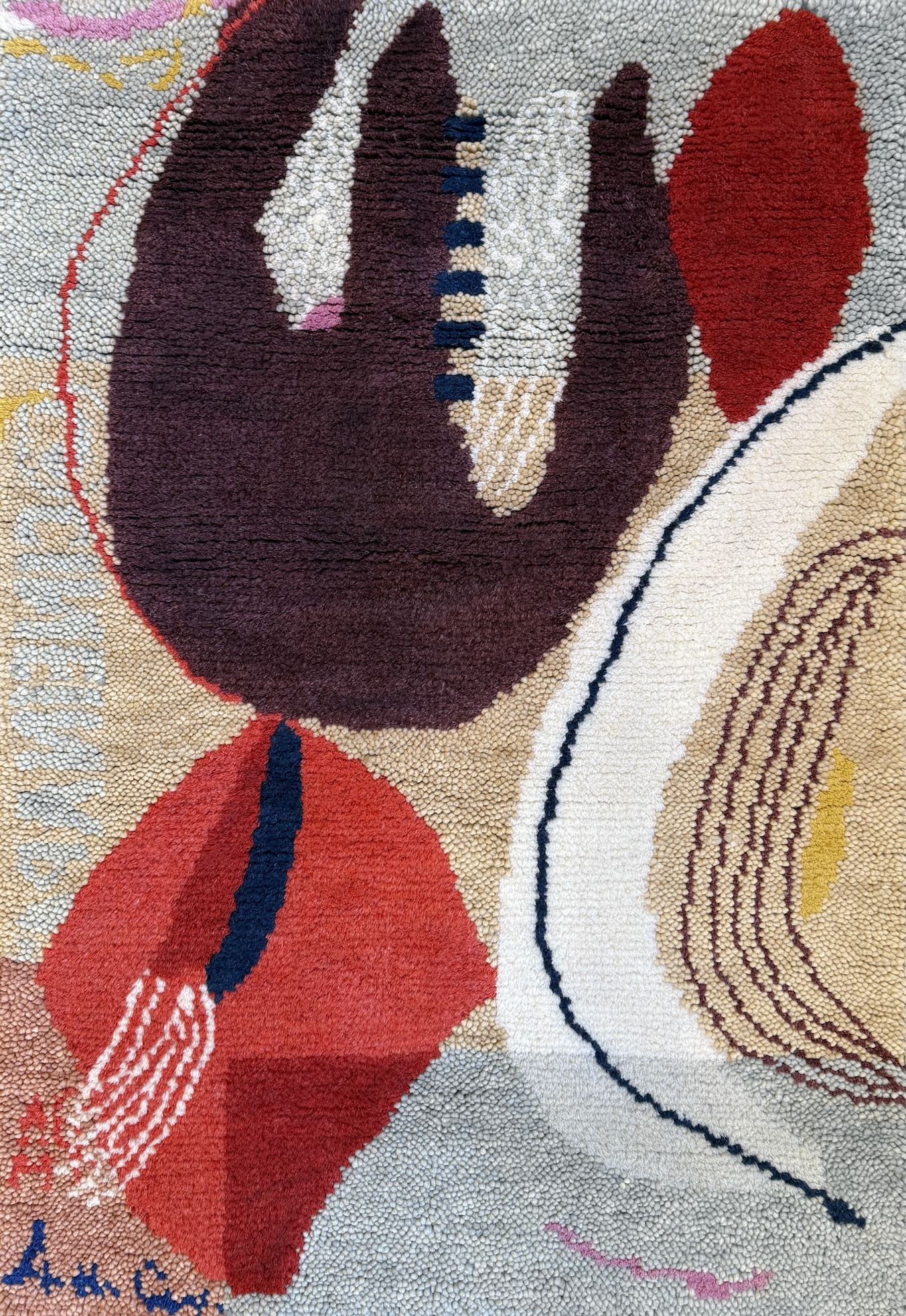 collage. the rugs are made in bhadohi, india, of \100 percent new zealand wool  22