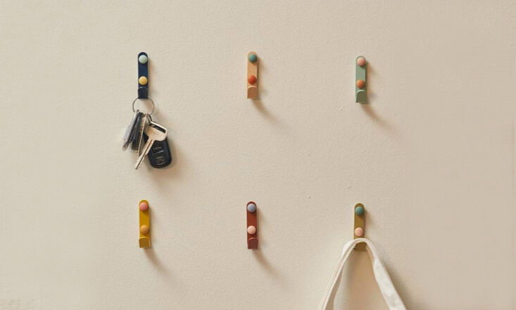 hang a jaunty key hook by the door and never forget your keys (or your sunglass 17