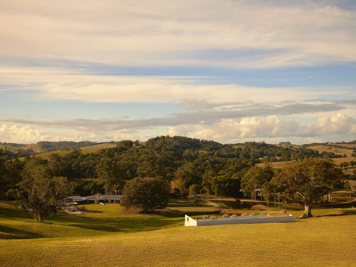 above: in addition to transforming the original ranch house and building six of 17