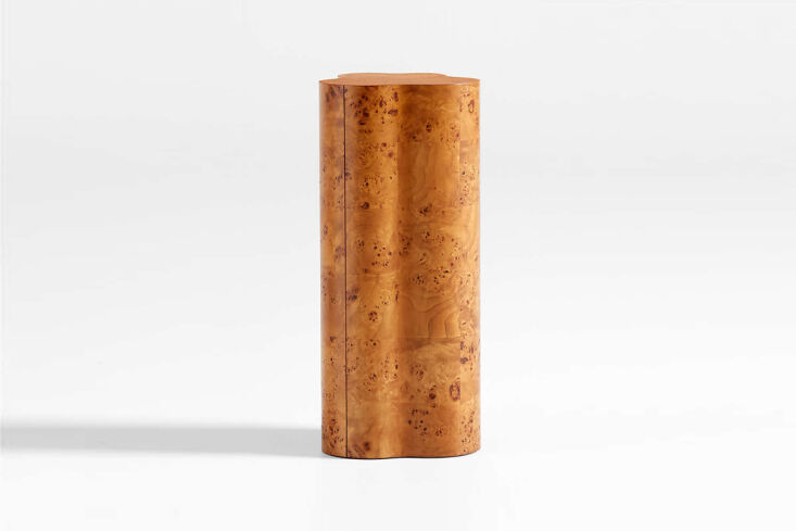 while not an exact match for the custom side table in the guest room, the fleur 24