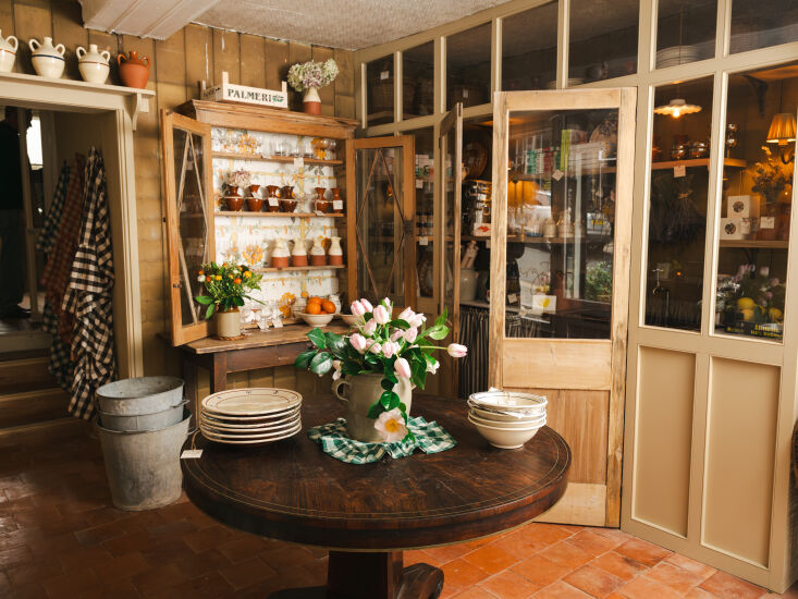 kristian refurbished the shop himself. &#8\2\20;when we found the space, it 18