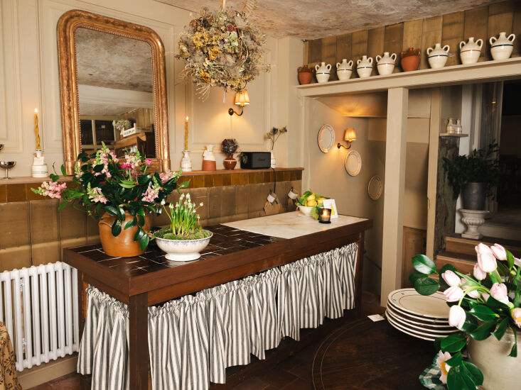 the duo opted for a palette of neutral, earthy hues to honor the age of the pla 22