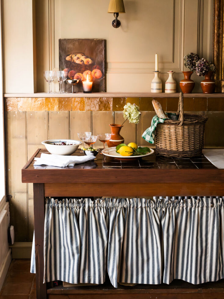 tiles appear on floors, counters, backsplashes, and trims. &#8\2\20;our lov 23