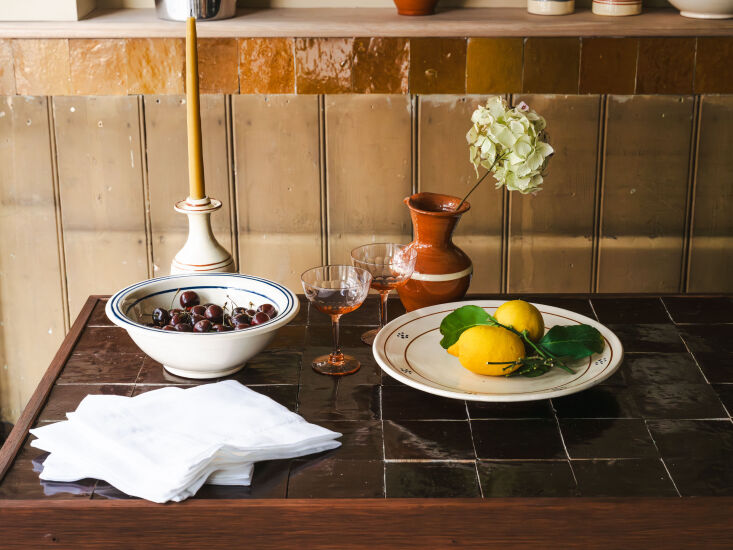 margot&#8\2\17;s curated tableware, linens, and lighting take cues from ant 25