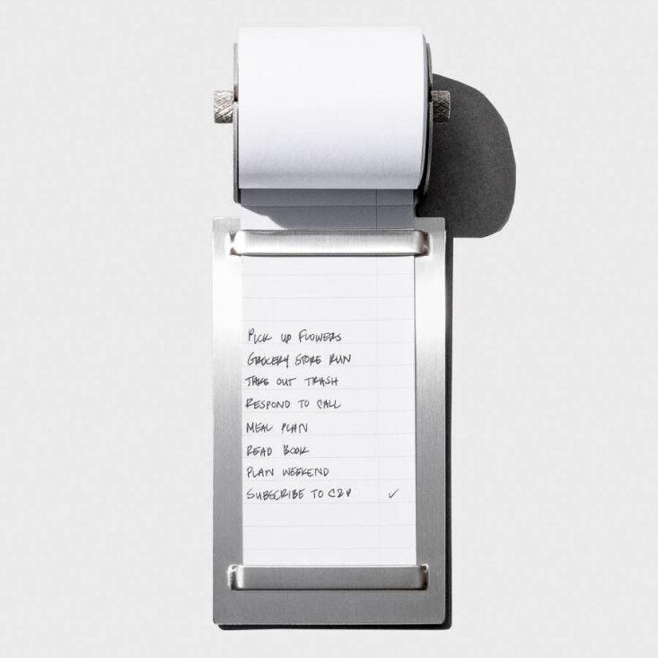cloth & paper\2\17;s stainless task roller, \$46, is made in the us. 17