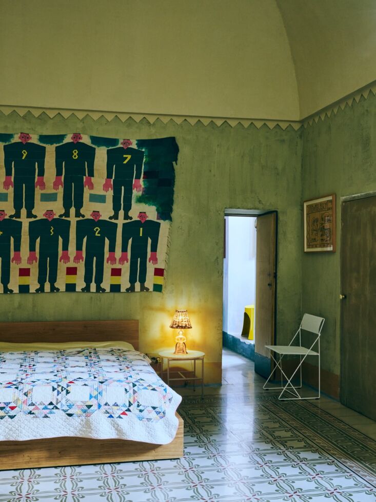 many of the upstairs rooms retain their original tiles and doors. walls were fr 25