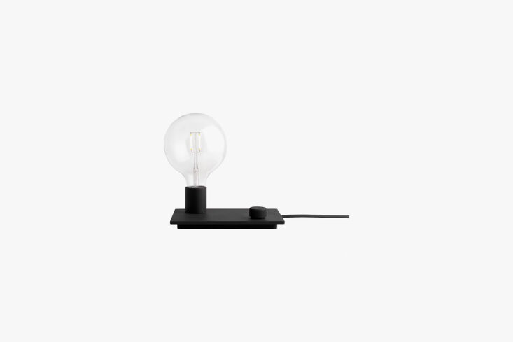 a lookalike to the simple bulb on the bedside: the control table lamp, currentl 20