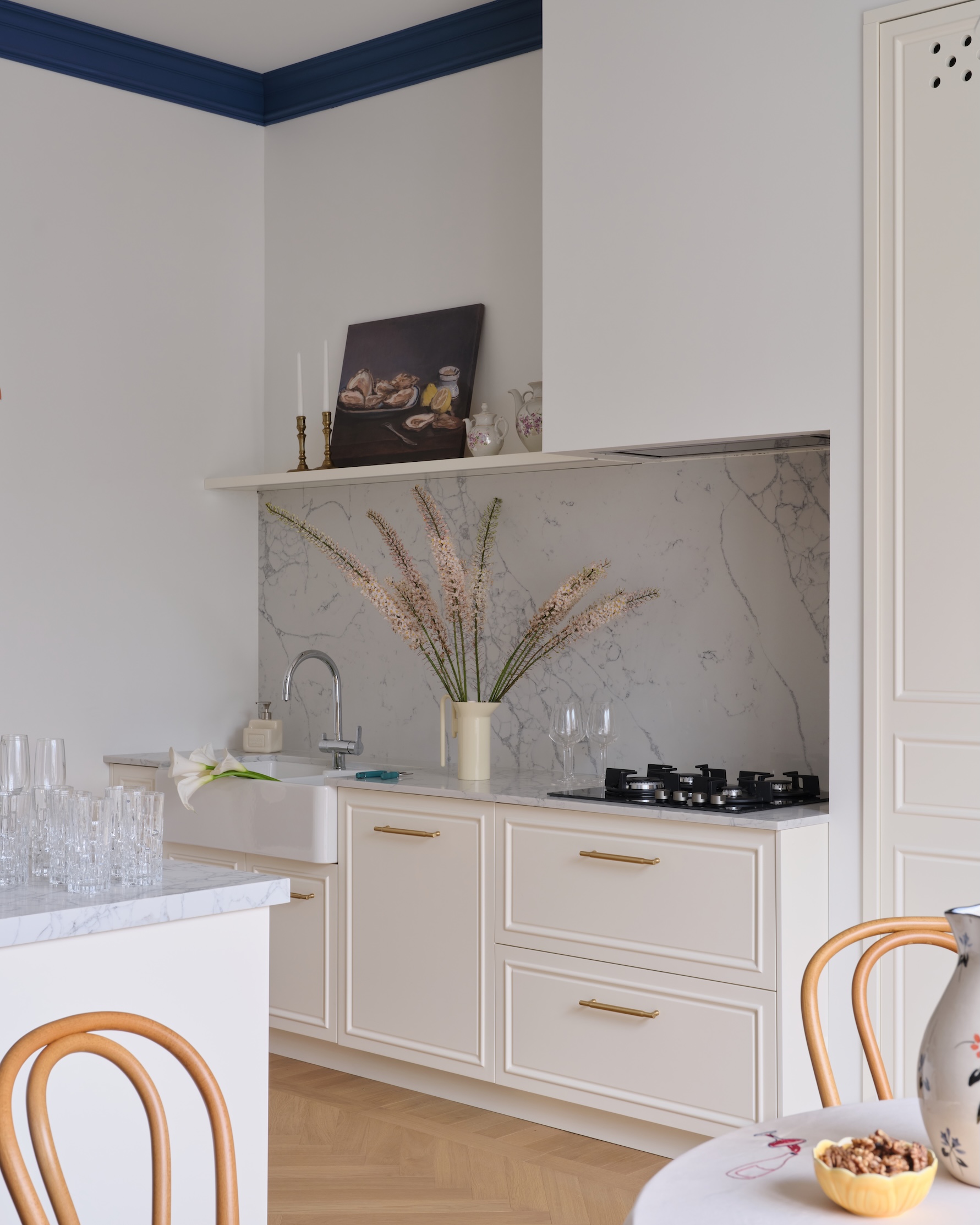 located in a new building, the apartment was raw space with no walls when fariz 19