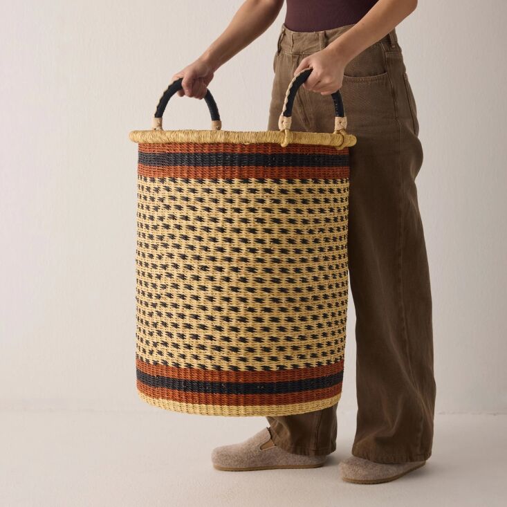 the baba tree tall storage basket, exclusive to goodee. 28