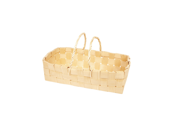 handwoven in estonia from pine shavings, the iris hantverk chip basket is 7\10  17