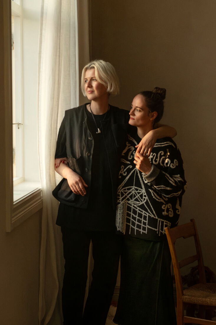 laura and nora. photograph by frida edlund. 33