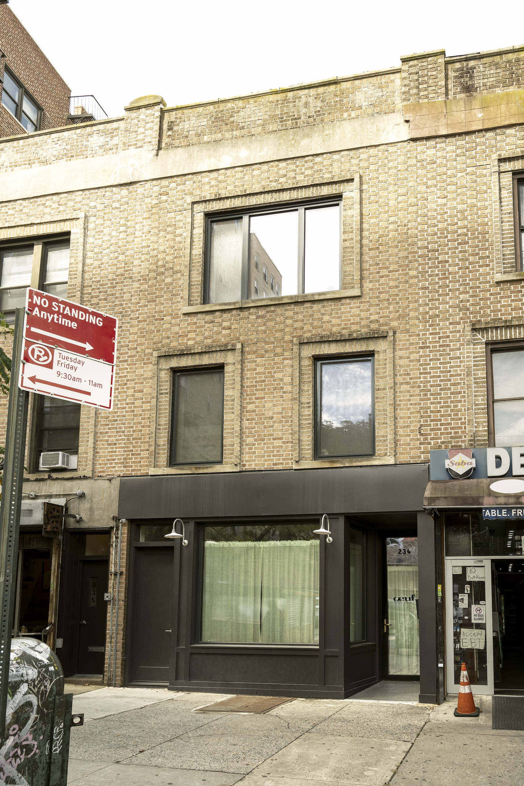 the three story prospect heights building dates to the \19\20s and was previous 18