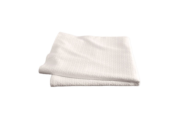 the pottery barn basketweave matelasse coverlet starts at \$\149. 32