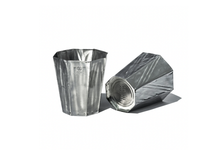 the recycled steel trashcan is \$\28 for the large round version and \$30 for t 17