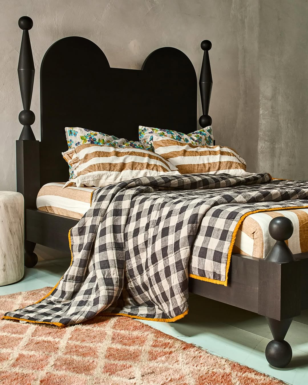 the hatfield bed in ebonized american black walnut. photograph by sawkille. 28