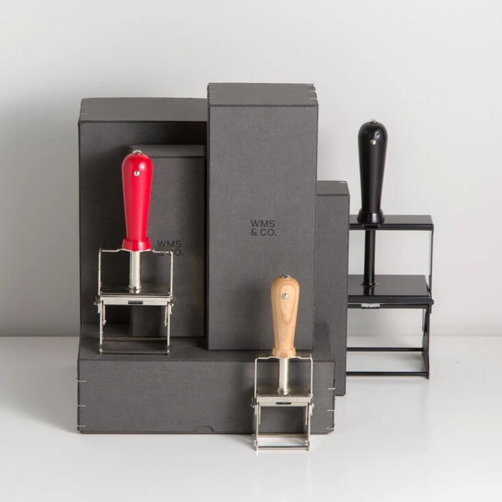 wms & co. make their own self inking custom rubber stamps, \2\20;wit 21