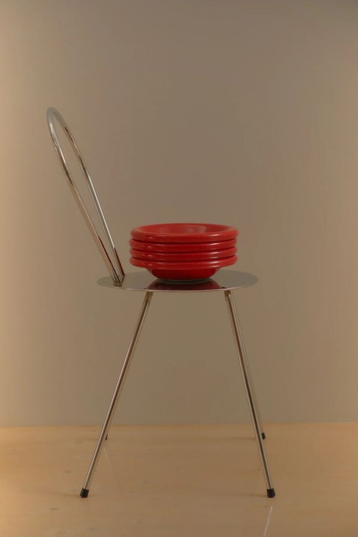 the medium bowl nest set in the bold tomato colorway. 19