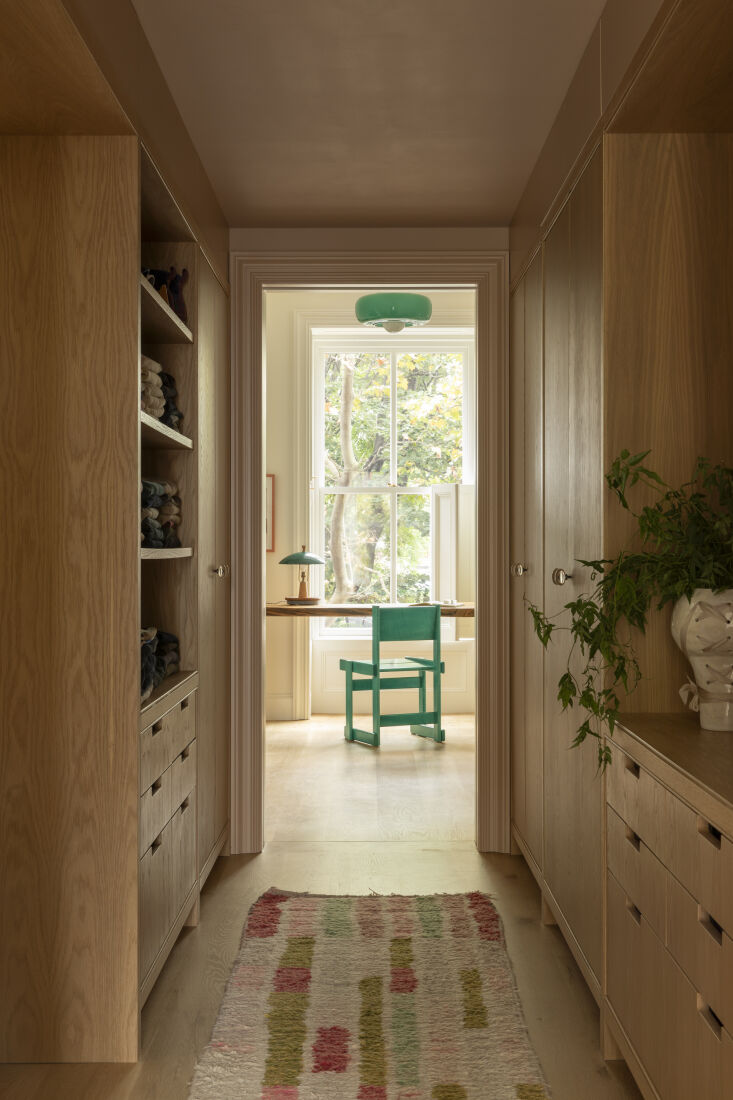 tucked away through the primary bedroom\2\17;s walk in closet, lauren&am 28