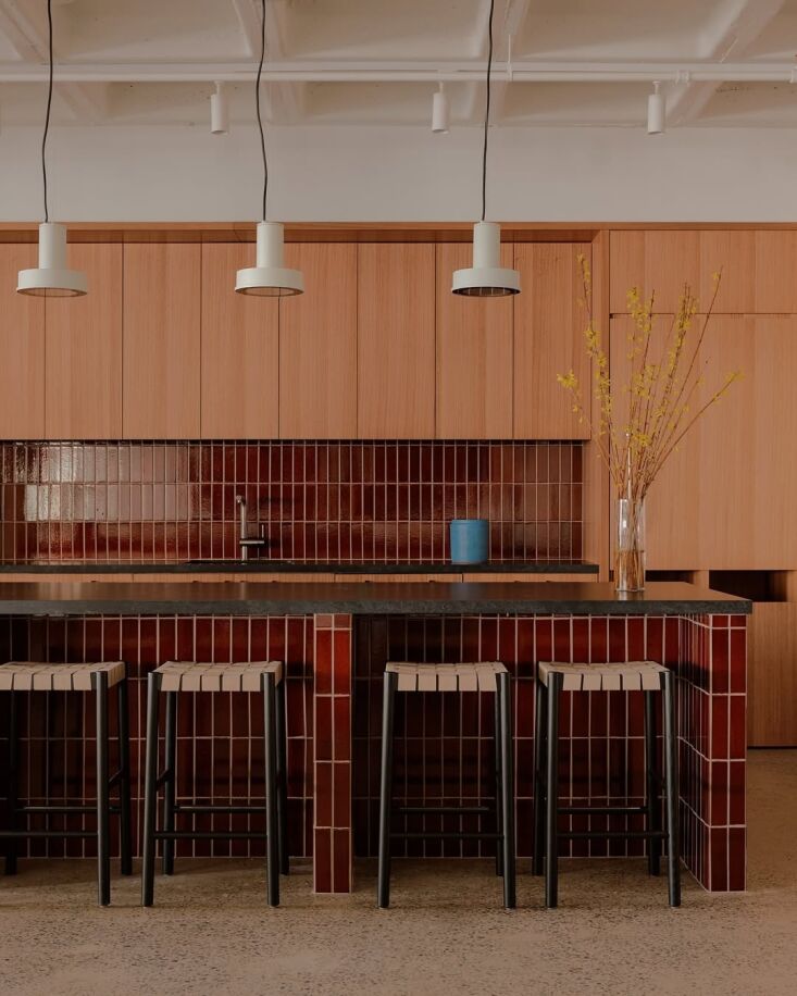 float studio, a nyc firm known for designing inventive, homey offices, created  21