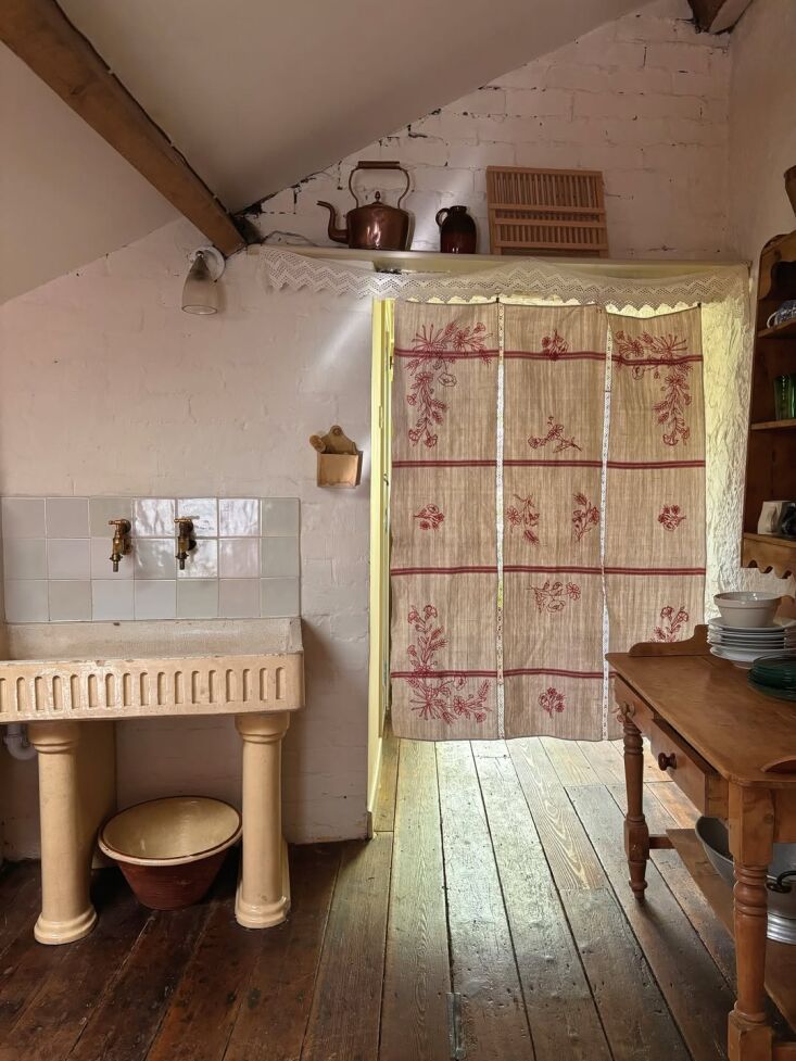 we recently spotted these noren in spirit curtains at little mill abergavenny, 21