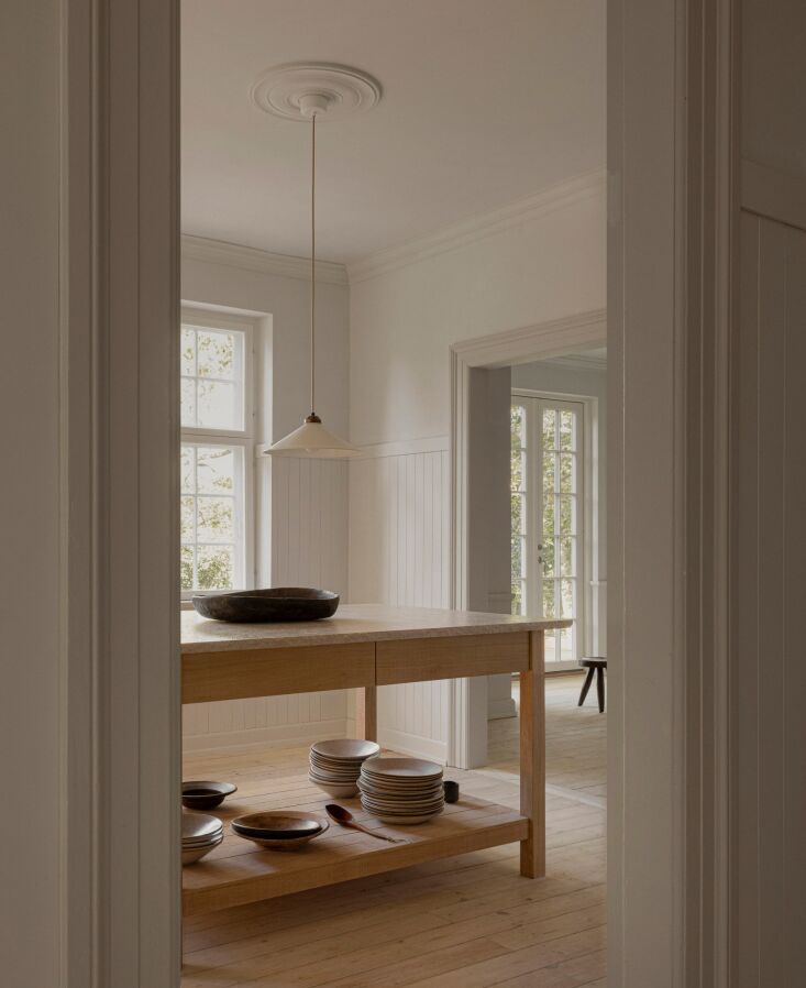 a collection of ceramics was created by copenhagen based ancher studio for gues 22