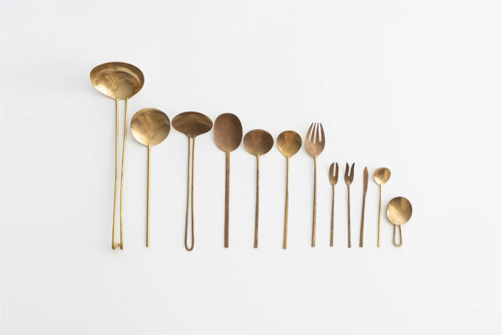 ruka kikuchi lue brass flatware 7