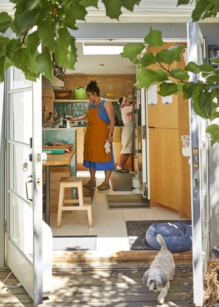 \2\20;the studio kitchen is for work cooking (as opposed to home cooking 22